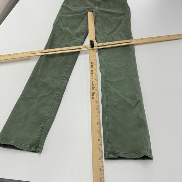 Adriano Goldschmied Jeans Womens 25 Green Prima Cigarette Leg Skinny Pants - Picture 9 of 9